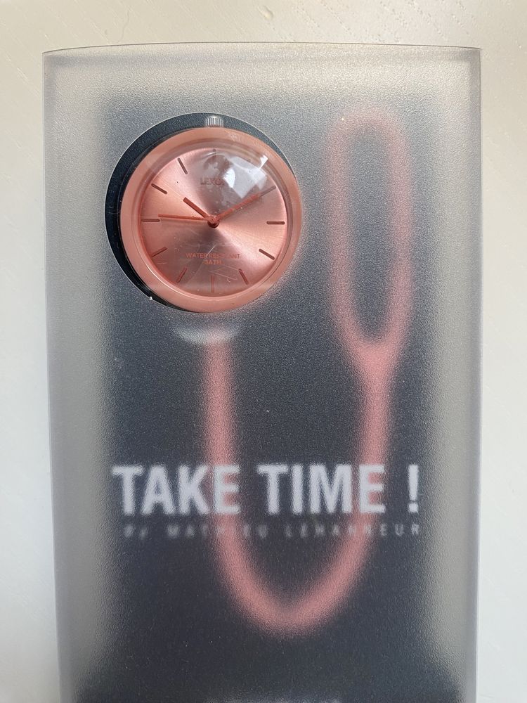 Zegarek TAKE TIME LEXON – łososiowy kolor / jasno różowy/