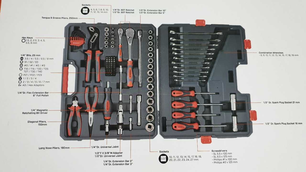 Conjunto Novo de ferramentas da marca Crescent