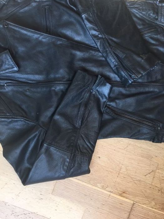 Nowa Kurtka męska skórzana ramoneska PEPE Jeans M medium czarna