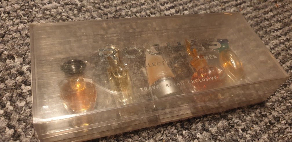 Rochas LA Collection Perfume Boxed Set of 5 Mini Bottles