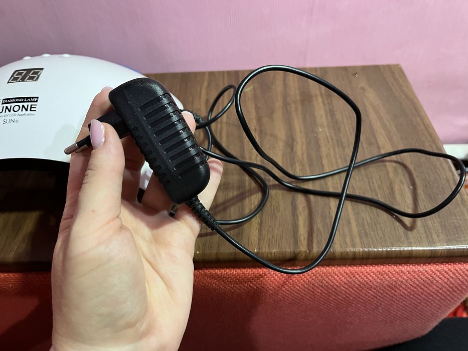 Лампа для манікюру uv/led sun one white 36w