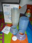 Avent Copos Armazenamento Leite Materno 10un, 180ml