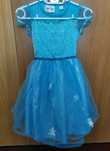 Vestido de princesa para crianças