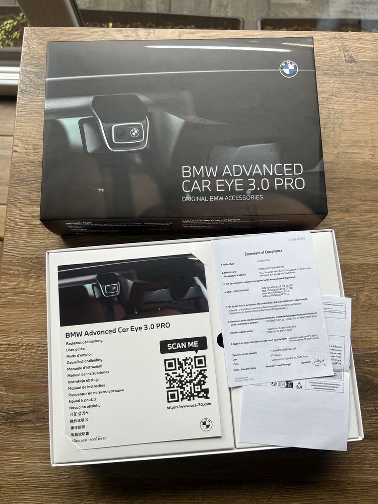 Відеореєстратор оригінал BMW Car Eye 3 Pro / 66215A44493