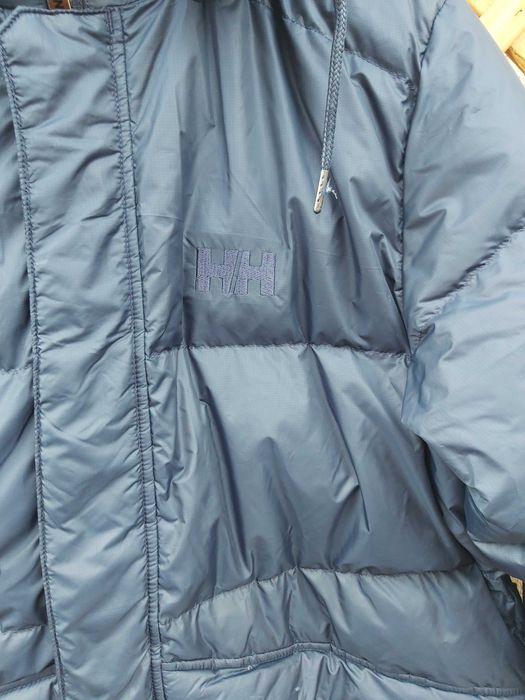 NOWA Kurtka HH helly hansen granat bomberka puchowa xl down