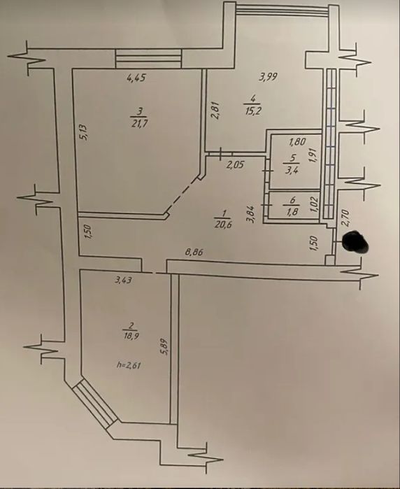 //2 к квартира в елітному районів