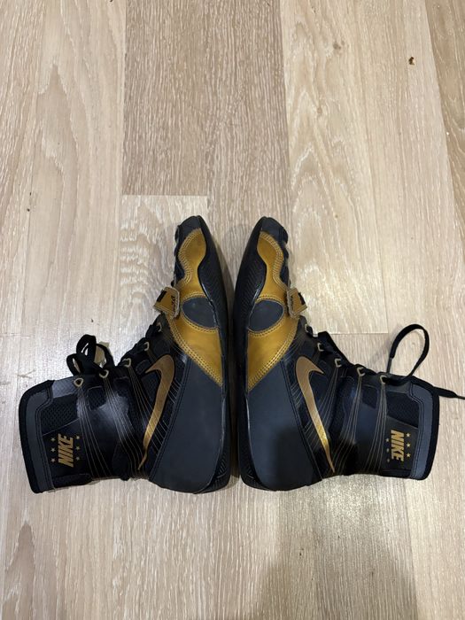 Боксерки Nike hyperko 1 black gold
