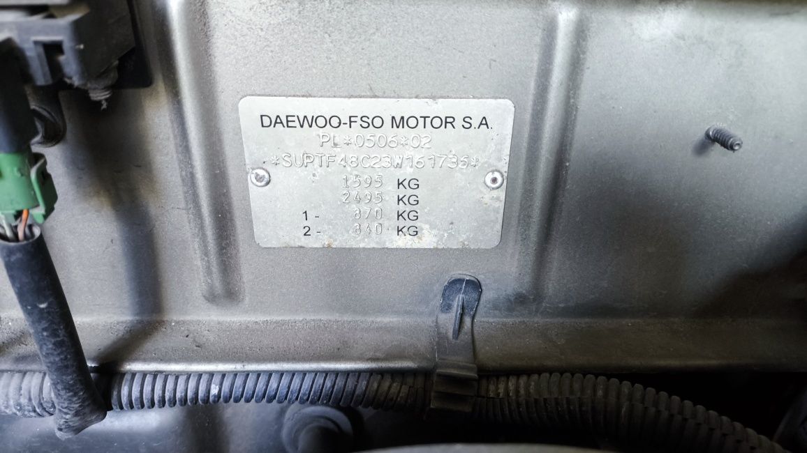 Daewoo Lanos - stan kolekcjonerski, dla niepełnosprawnych