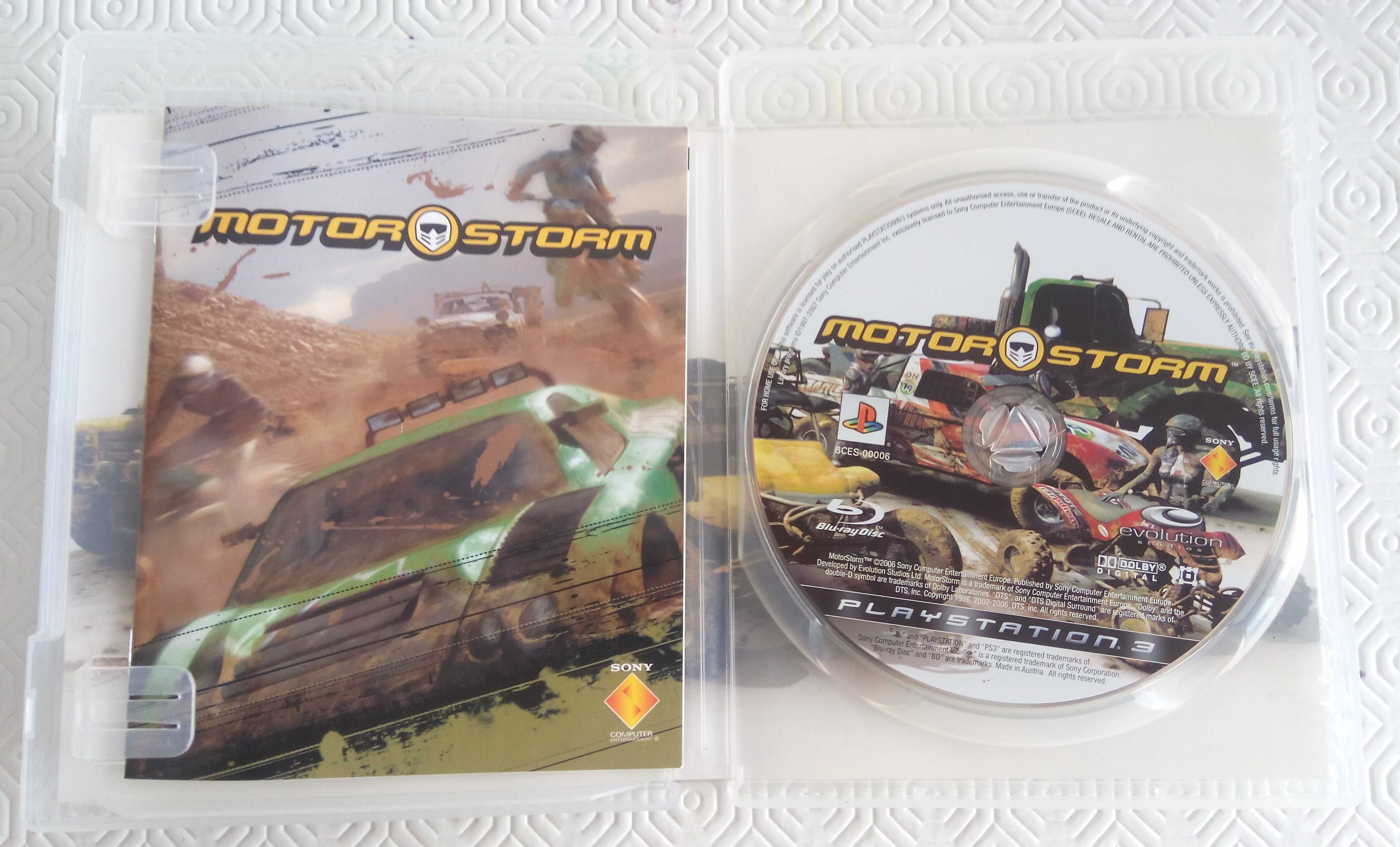 Jogo Playstation 3 - Motor Storm