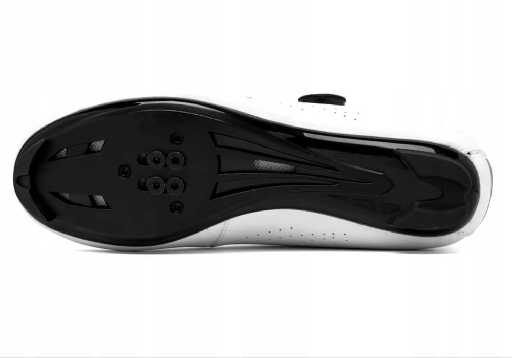 Buty rowerowe szosowe na żyłkę białe rozm 42