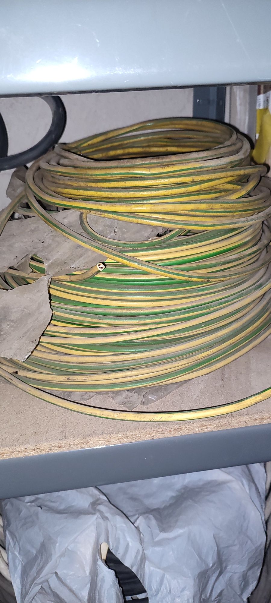 Przewód Kabel Uziemiający 120 metrów  opis.  1x10