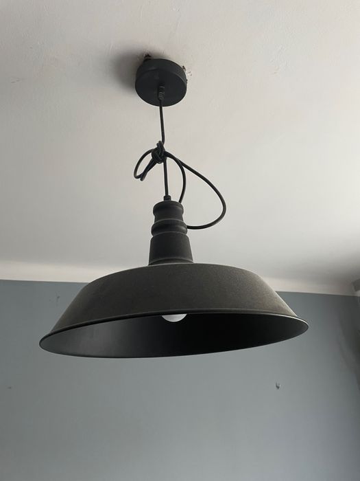 Lampa wisząca czarna