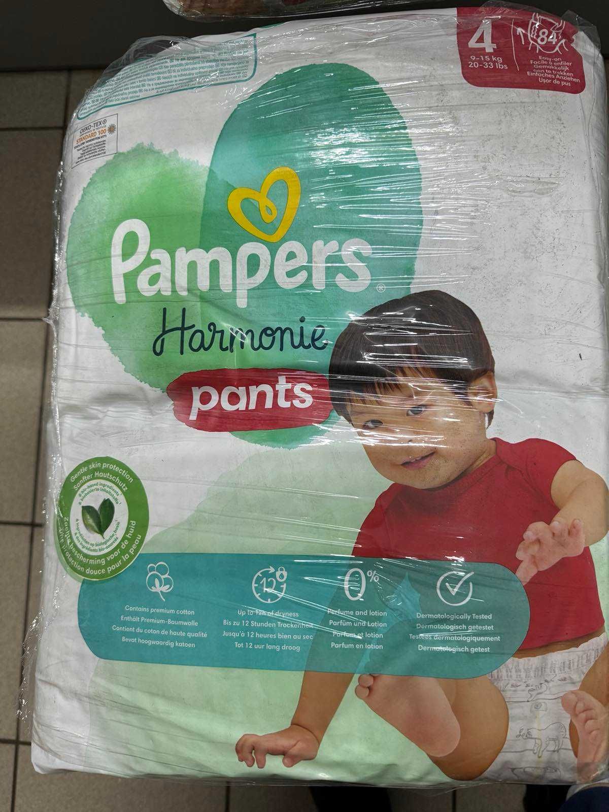 Pampers Harmonie Nappy Pants Подгузники-трусики Размер 4 9-15 кг 84 шт