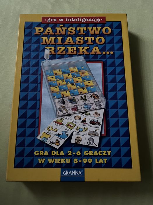 Państwo miasto rzeka… gra planszowa