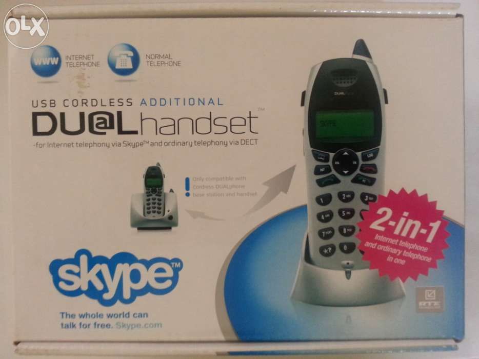 Skype dualhandset rtx3045 usb+fixeline+internettelefone