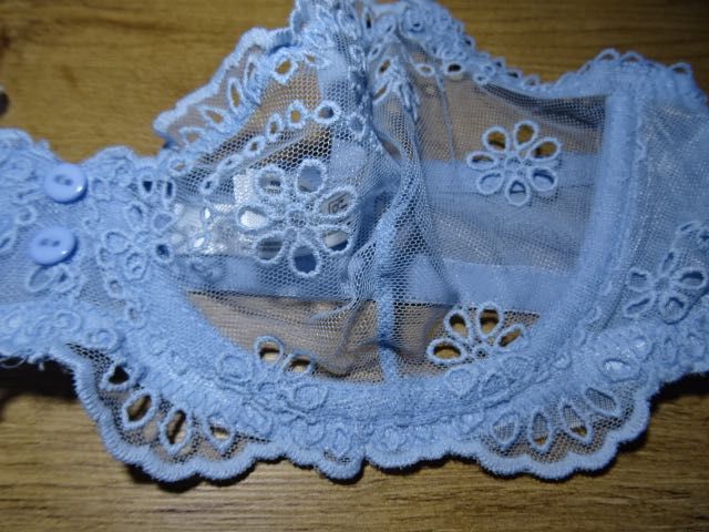 Primark błękitny biustonosz 80 C