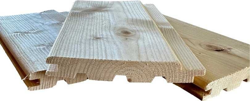 Deska elewacyjna | Softline | Świerk | 19x121 | Szalówka | Podbitka |