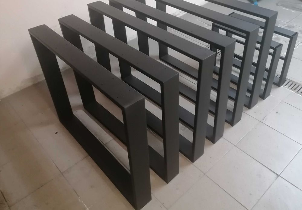 Nogi, Noga Loft profil 80x20 wymiar 72x70, stół, biurko,konsola