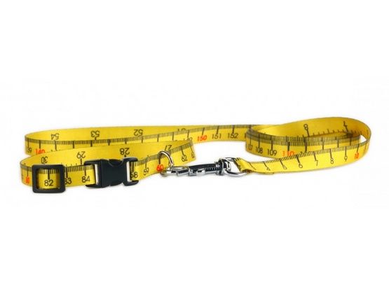 Smycz dla psa z mocnym szyciem kopertowym - Matteo 25mm / 130cm miara