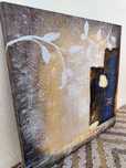 Pintura a pastel abstrato