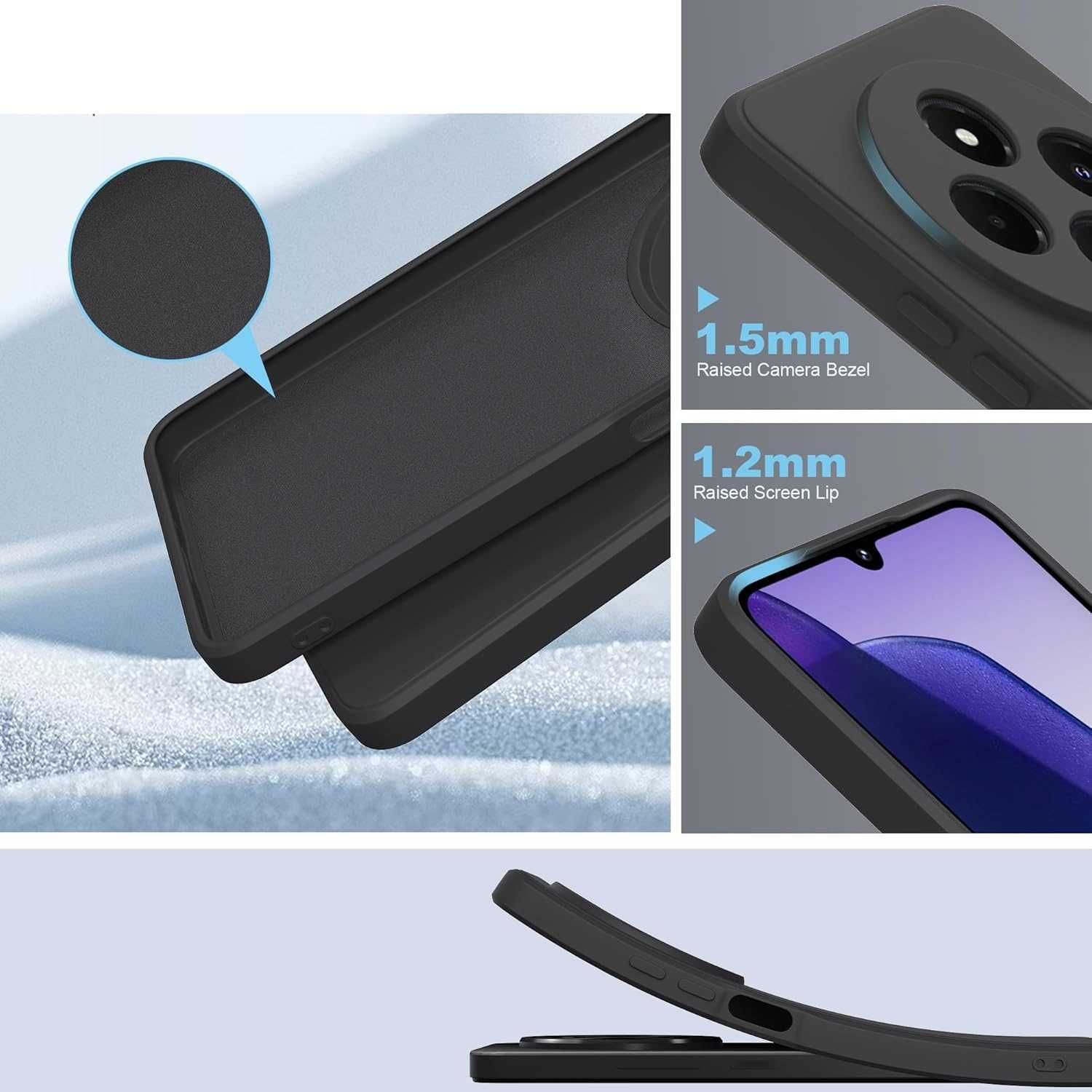 Etui Slim Matt do Xiaomi Redmi 14C + Szkło Hartowane