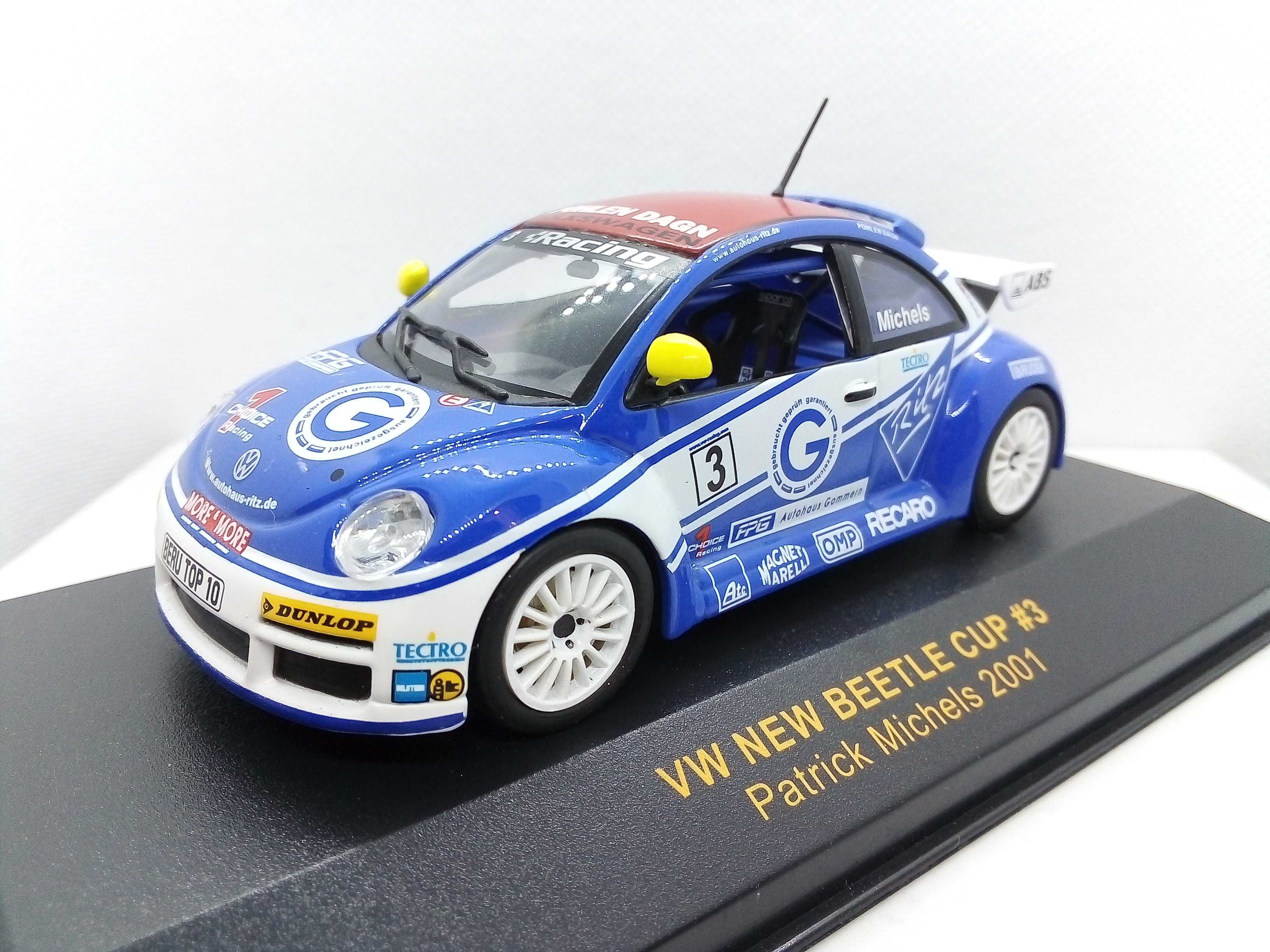 Volkswagen Beetle Cup 2001 Michels - skala 1:43 - IXO