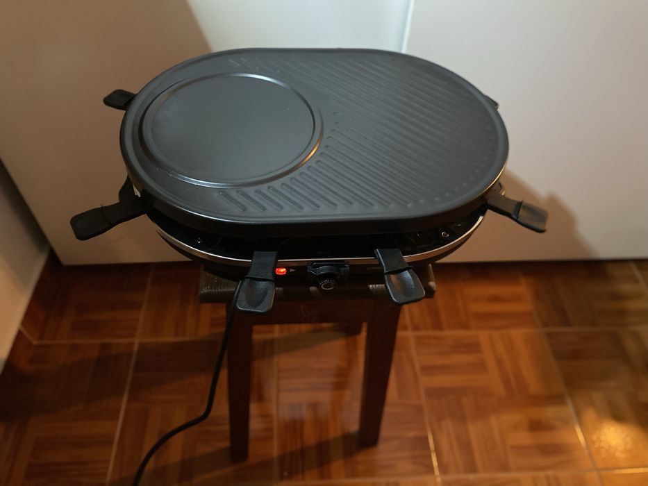 Raclette electrica oval