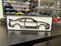 Nissan Skyline GT-R R33 3D Pudełko Panel Dekoracja DO SALONU GARAŻU