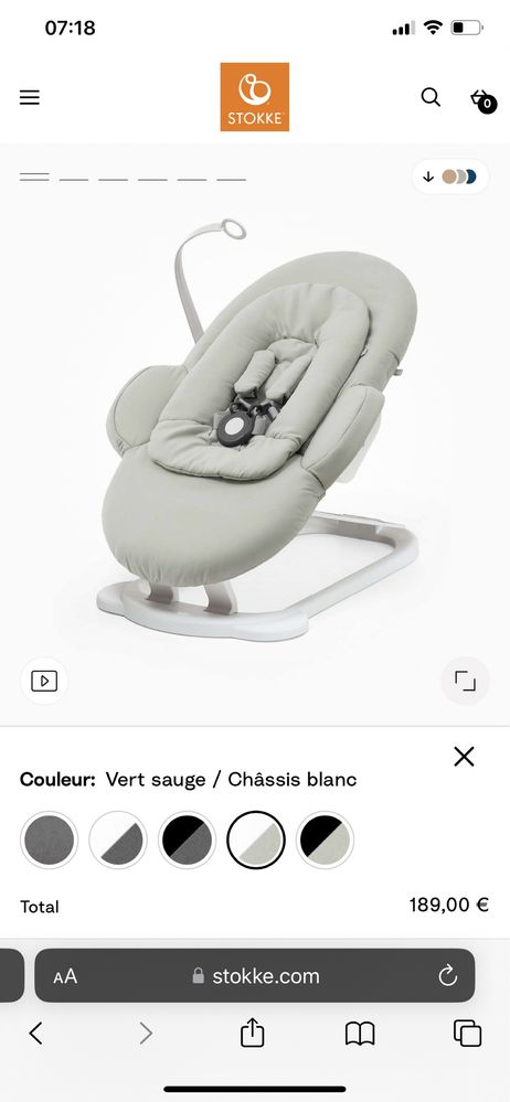 Stokke шезлонг Stokke, BabyBjorn