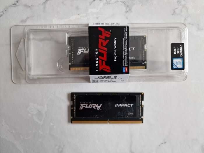 Kingston Fury 2 x Ddr5 32GB 4800 Cl38 Sodimm
