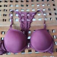 Biustonosz stanik super push up H&M 80A