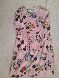 Sukienka minnie h&m rozmiar  122/128