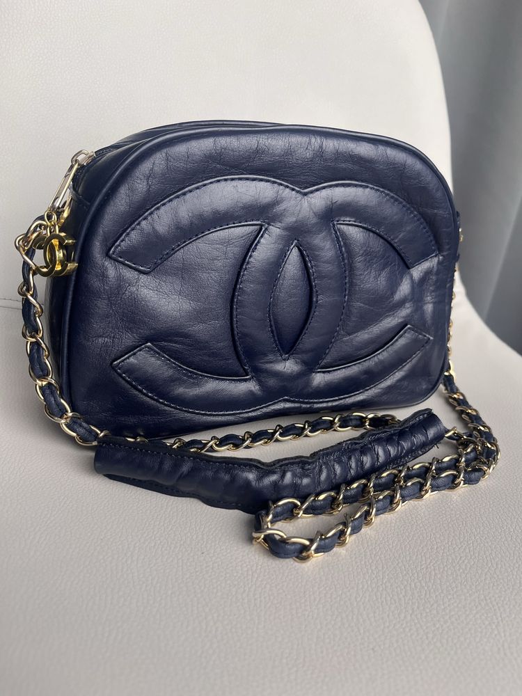 Сумка Chanel camera bag вінтаж брелок chanel оригінал у подарунок