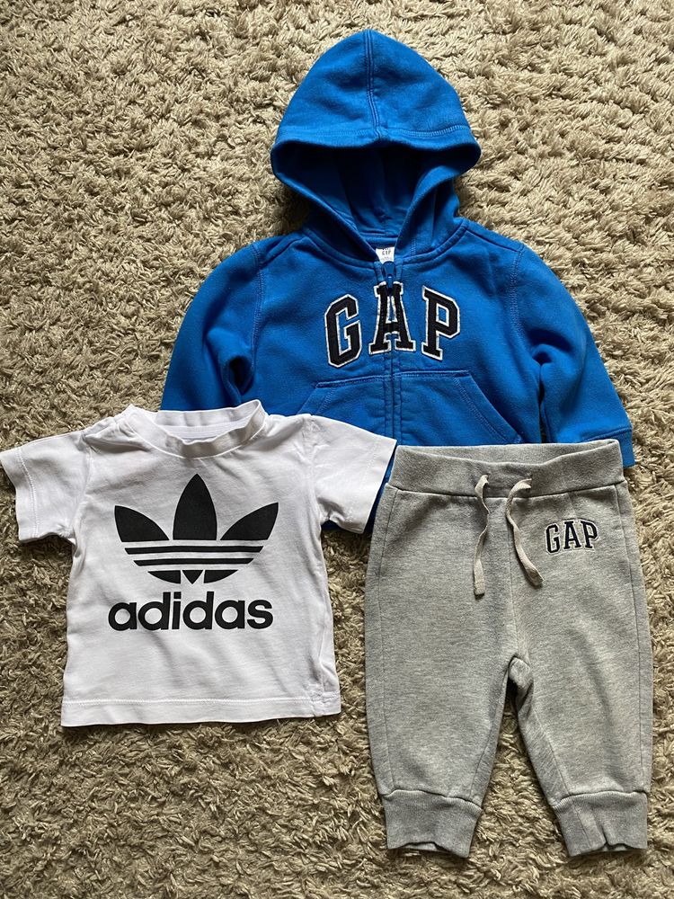 Костюм  6-12 міс Gap/Adidas