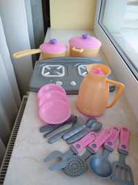 Набори посудки для дівчаток 2шт( гортайте фото)