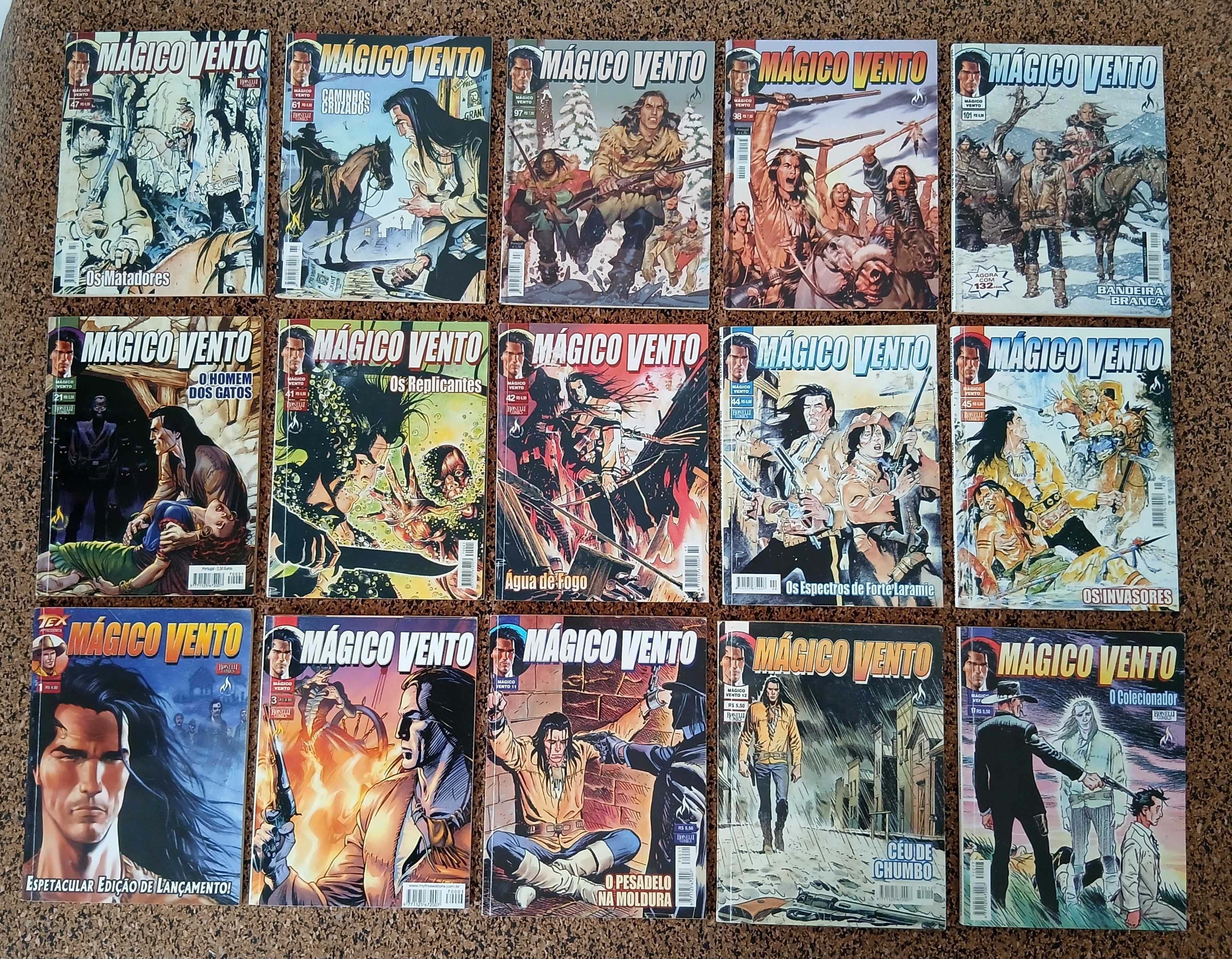 29 BDs - Mágico Vento (Mythos Editora)
