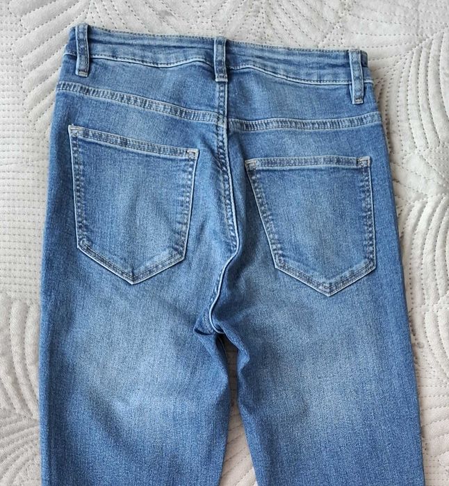 Spodnie jeansowe rurki H&M, rozm.34