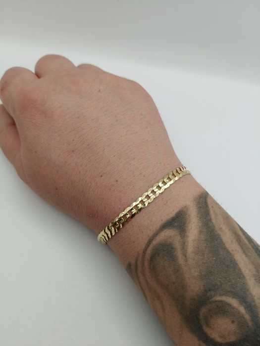 Złota Bransoletka 22cm Pr.585 14K