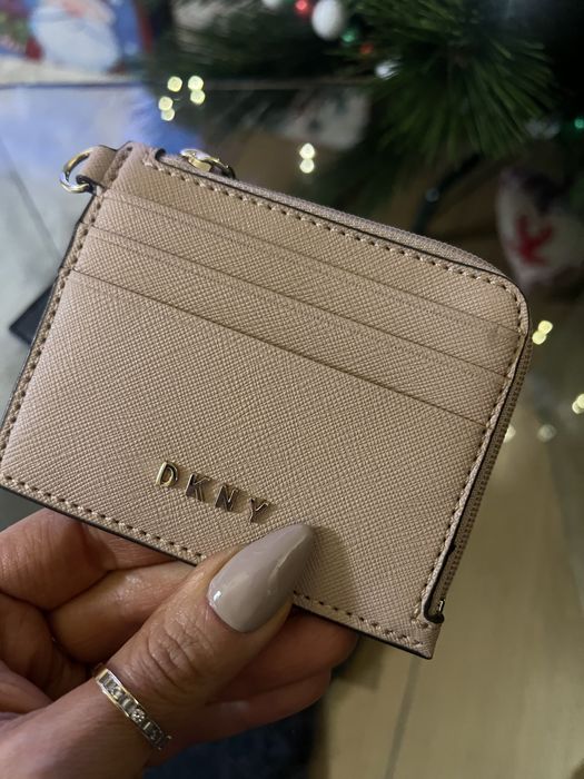 DKNY portfelik na karty 2 sztuki