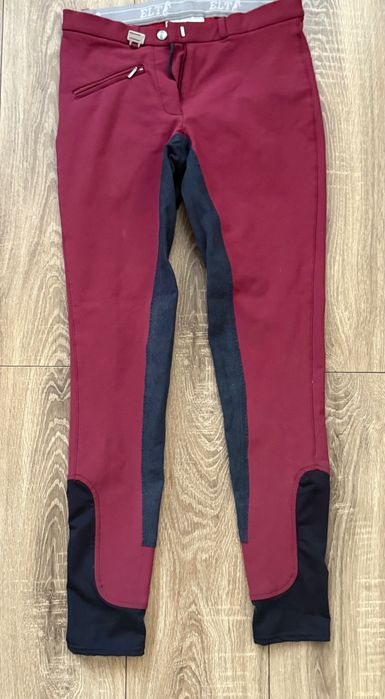 bryczesy jeździeckie ELT AVA z lejem silikonowym XS S / 158-172 cm.