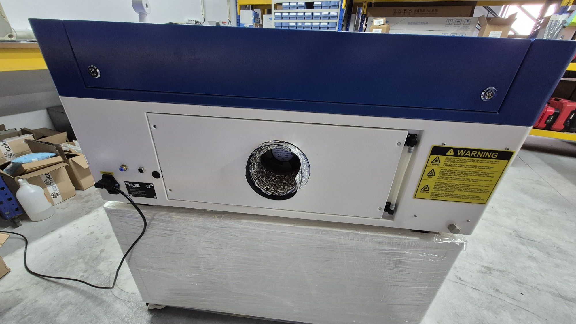 Máquina de corte e gravação laser HUB Laser Lite600