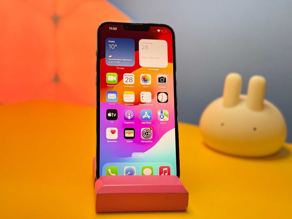 Смартфон iPhone 13 Pro Max 128GB Sierra Blue (150195) Б/У З ГАРАНТІЄЮ