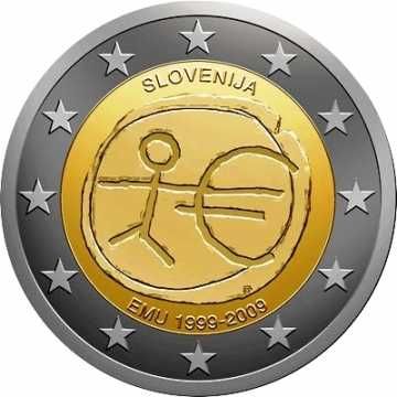 Vendp moedas de 2 Euros da Eslovénia