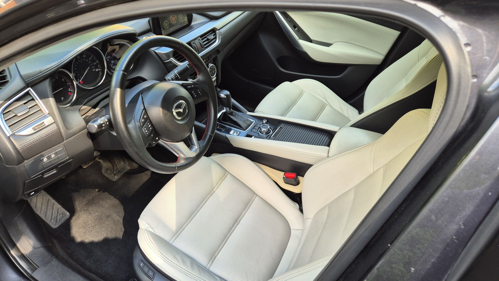 Mazda 6 2.5, LPG, automat, skóry, mega zadbana