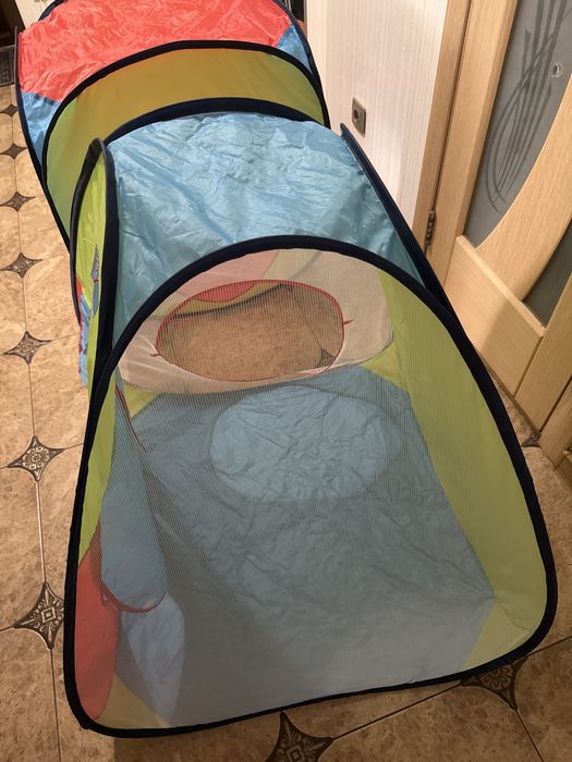 Палатка дитяча з тунелем