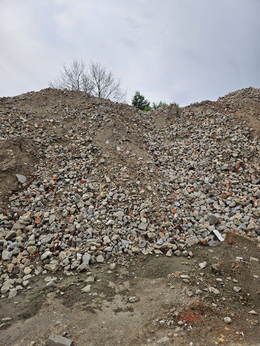 Przekrusz betonowy, kruszony gruz betonowy na podbudowę