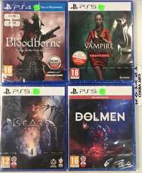 Gry PS4/PS5 Vampire Masquerade Bloodborne Goty Scars Dolmen