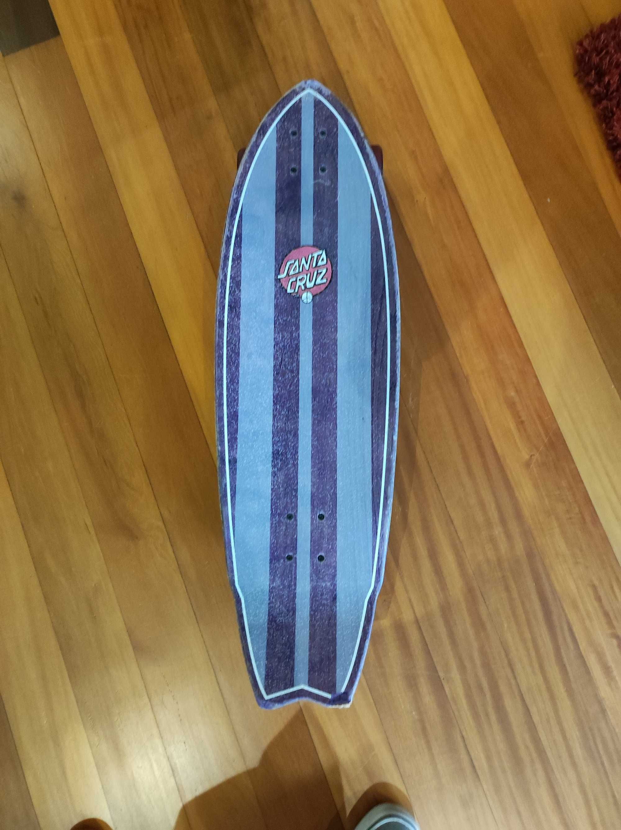 santa cruz shark cruiser skateboard