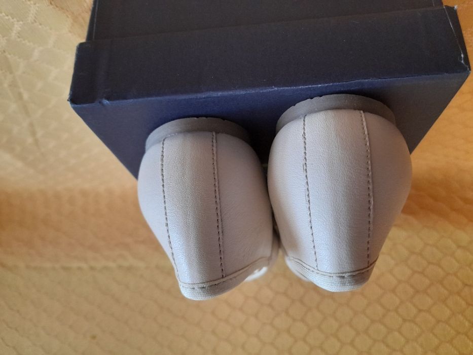 Baleriny beżowe Nowe