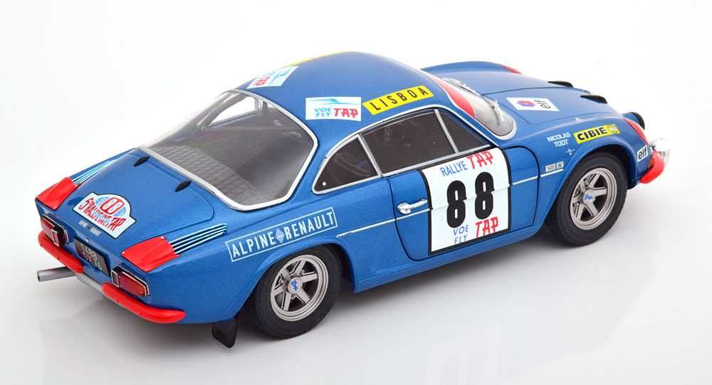 Alpine-Renault A110 #88 Vencedor Rally Portugal 1971 - Solido 1/18